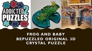 Frog and Baby 3D Crystal Puzzle Tutorial