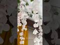 DIY wisteria flowers 😍💖 #diy #paperflower #crafting #handmade #ytshorts