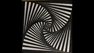 Information Easy Drawing - Square Swirl Optical Illusion How to Draw News