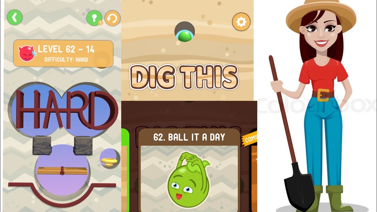 Dig It Dig This 62-14 Dig This Level 62-14 Dig This  'BALL IT A DAY' Dig This Chapter 62-14