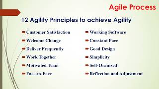 Software Engineering Agility Process