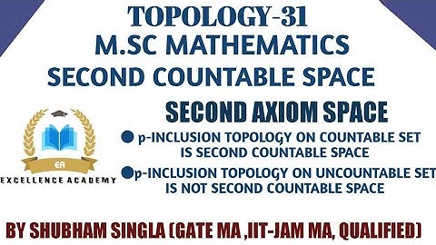 p inclusion topology | second countable space| Second countable space examples |