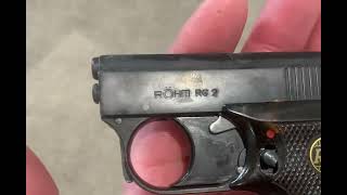 ROHM RG2 Blank Firing Pistol.