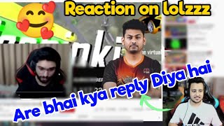 Hydra hrishav reaction on godl lolzzz reply on Dynamo gaming