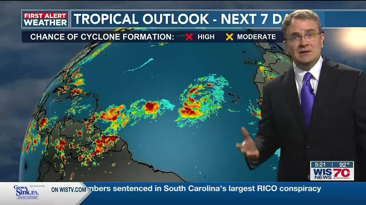 First Alert Weather: Tropics are active, we’re tracking it all right ...