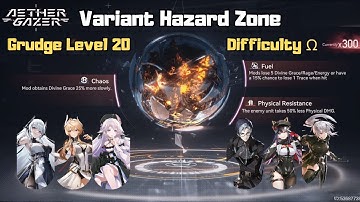 [Aether Gazer] Variant Hazard Zone - Chaos, Fuel, and Physical Resistance (Difficulty Ω) #Week48