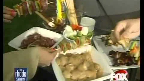 Puerto Rican Shish Kabob cooking demonstration by ...