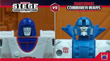 WFC Siege Mirage VS Combiner Wars Mirage comparison videos.