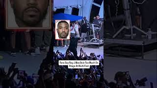 Fans Say Ray J Was Doin Too Much On Stage At Multi Fest