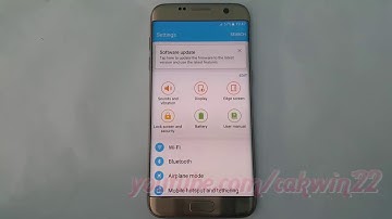 Samsung Galaxy S7 Edge : How to Enable or Disable Show screen updates (Android Marshmallow)