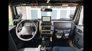 Jeep Wrangler TJ – Overlanding Interior Mods