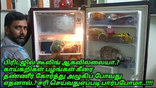 பிரிட்ஜில் காய்கறிகளில் நீர்துளி காரணம்/Fridge Not Cooling/Fridge Faults@MDBfixer screenshot 3