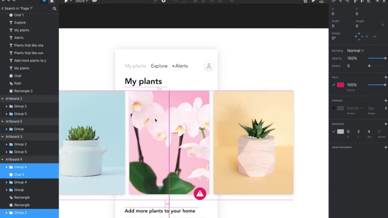 InVision Studio - Sliding Tile Animation (1/15) - YouTube