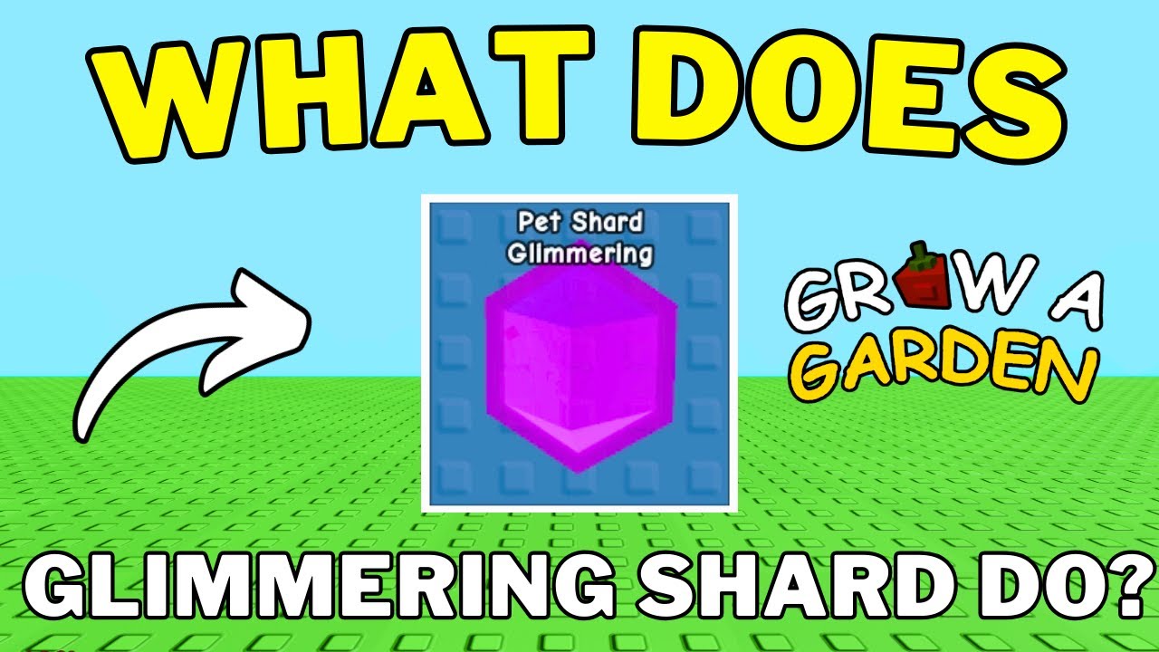 What Does Pet Mutation Shard Glimmering Do in Grow A Garden | Roblox