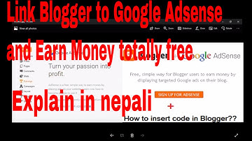 How to Link Blogger to Google Adsense & Earn Money ?||in nepali