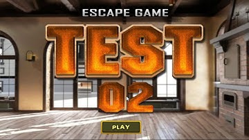 Escape Game Test 2 WalkThrough - FirstEscapeGames