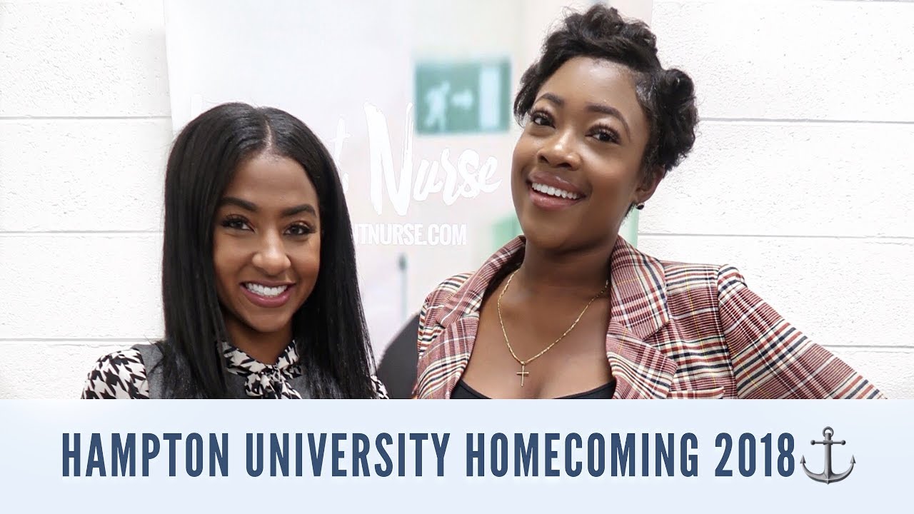 HAMPTON UNIVERSITY HOMECOMING 2018 | Nurse Mo TV