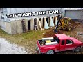 1950 Barn Revival! - Footer Pour Did Not go to Plan!