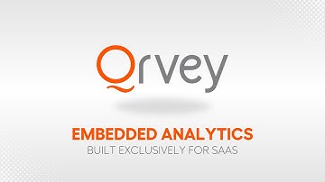 Qrvey Embedded Analytics