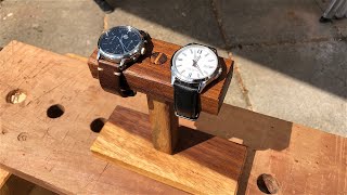 Making a Simple Watch Holder - Hand tools only