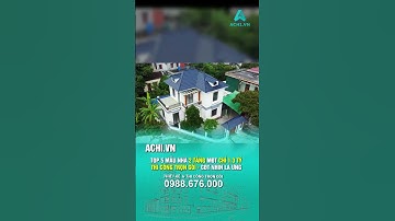 tổng hợp 5 mẫu nhà mái nhật 2 tầng chỉ 1,3 tỷ #short
