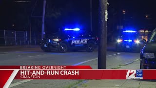 Cranston police searching for driver involved in hit-and-run