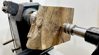 Woodturning - I Almost Threw This Wood Away !