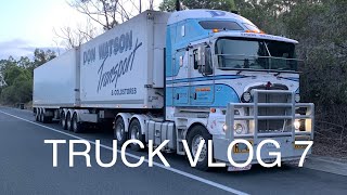 Truck Vlog #7 || We do our food reviews in Kenworths || Wyong-Brisbane-Inverell