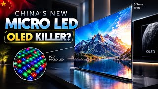 China Just Unveiled a CRAZY Micro LED Screen — OLED Is in Trouble