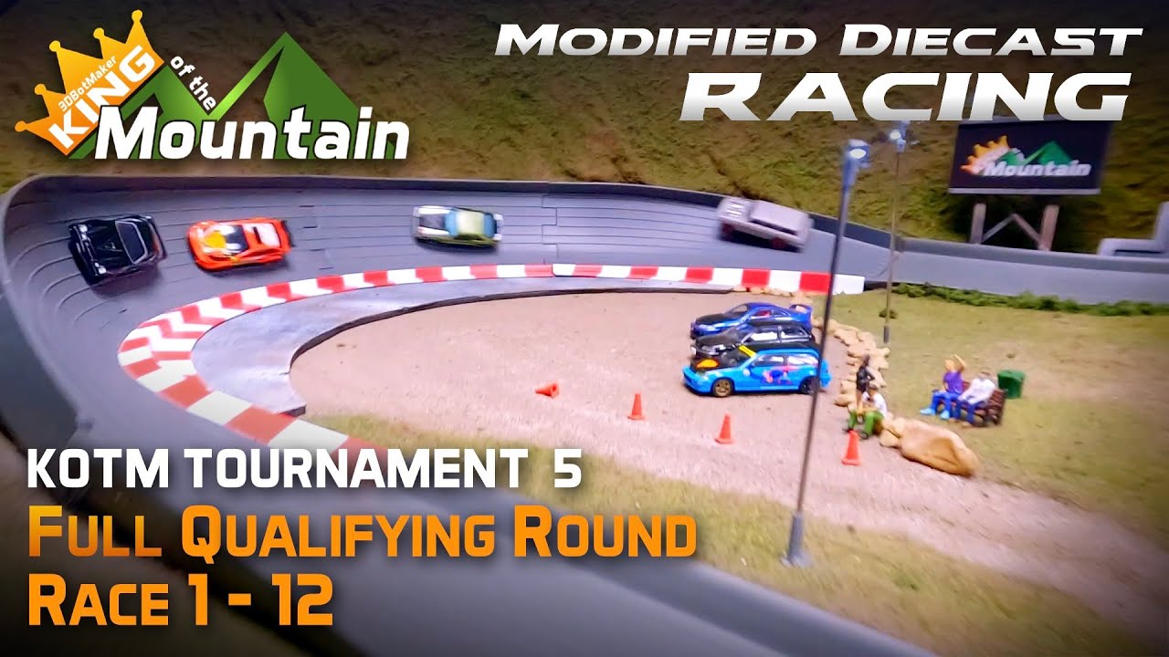 KotM Tournament 5 (FULL Qualifying Round) Modified Diecast Car Racing