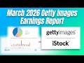 My March 2026 Getty Images Earnings Report (Real Microstock Income Revealed)