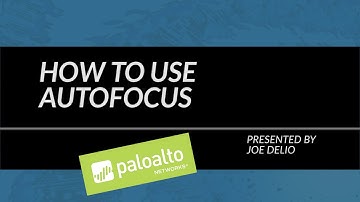 Tutorial: How To Use AutoFocus