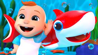 Baby Shark Do Do Do Dance & Playtime! + More LuLu Melon Preschool Nursery Rhymes & Kids Songs
