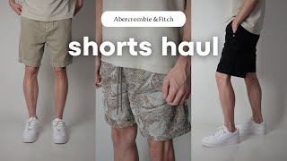 Top Abercrombie Men's Shorts for Summer 2024 | Haul & Try-On