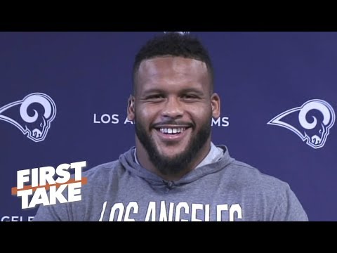 Aaron Donald feels good about the Rams’ season, Clay Matthews addition | First Take