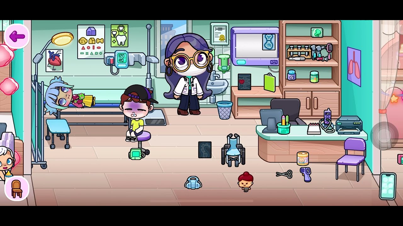 HAURA PLAYING GAME AVATAR WORLD PRINCESS BIRTHDAY!!! - YouTube