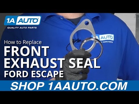 How to Replace Front Exhaust Seals 08-12 Ford Escape