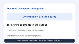 JFIF to JPG and EXIF: GPS and Orientation Checks | JfifHub