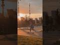 Денсинг на лонгборде и летний закат / Dancing on a longboard and summer sunset 🌅