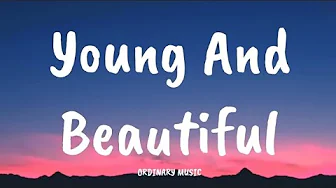 Lana Del Rey - Young And Beautiful (Lyrics Video) Lana Del Rey - Young And Beautiful (Lyrics Video)