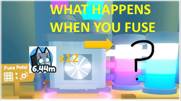 What happens when you fuse 12 normal cyber foxes? Pet Simulator X