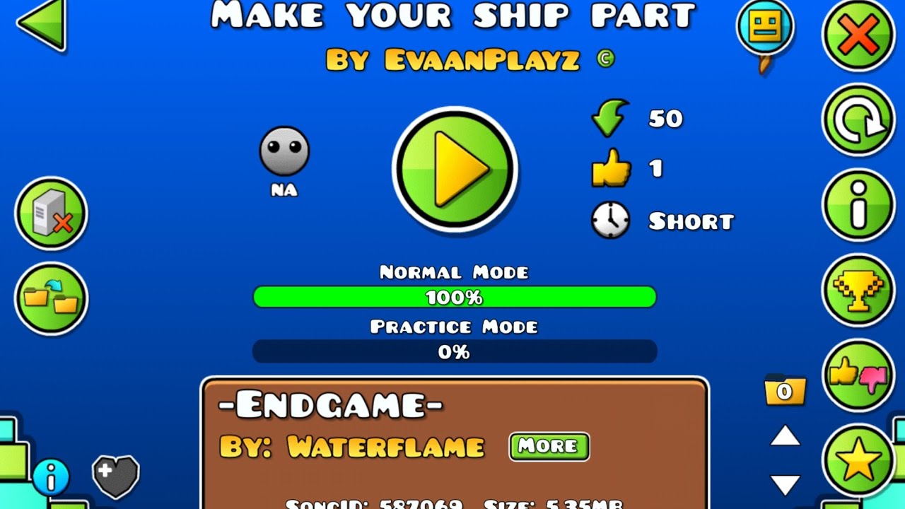 Make Your Ship Part by EvaanPlayz (me) | EvaanPlayz [GD]