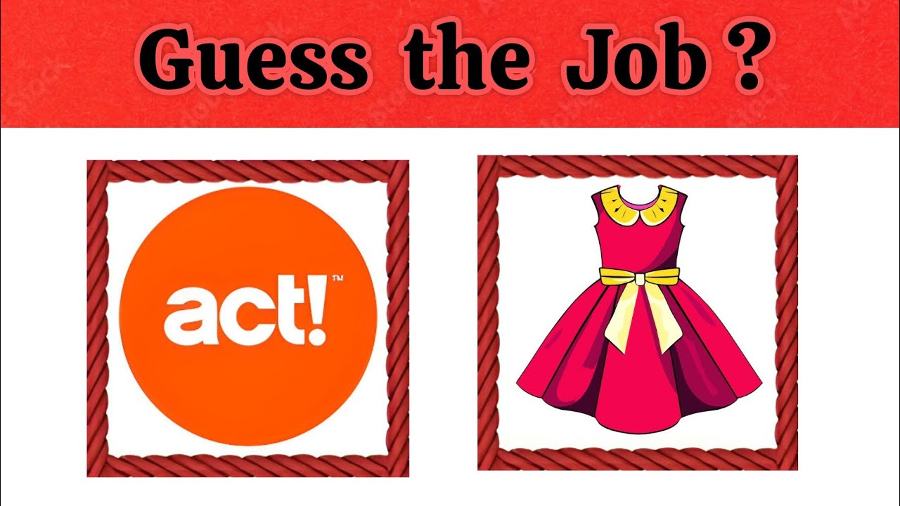 Guess the Job | Working | Ponder Riddles #job #workmotivation #Riddles ...