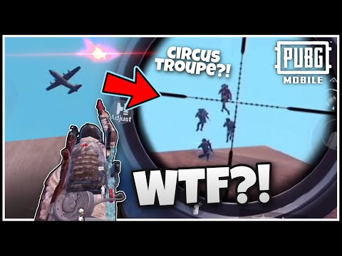 Met a CIRCUS TROUPE in PUBG MOBILE