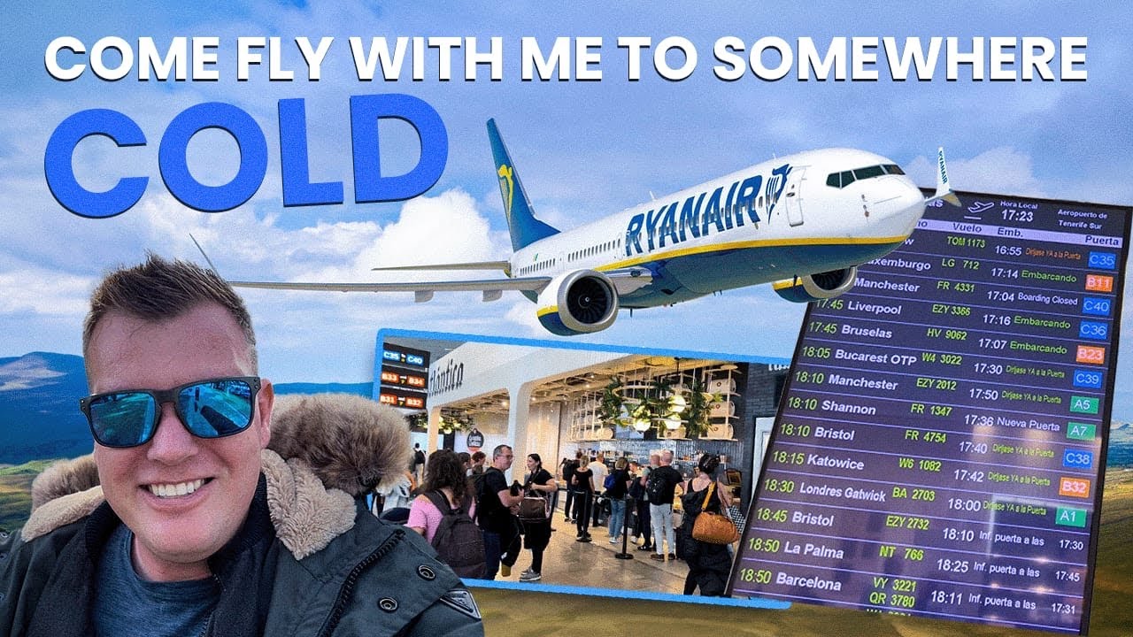 CHEAP TRAVEL! COME FLY WITH ME! Tenerife South Airport- express bus & NEW bars at the Airport ✈️