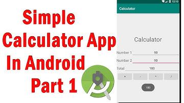 Simple Android Calculator App Part 1