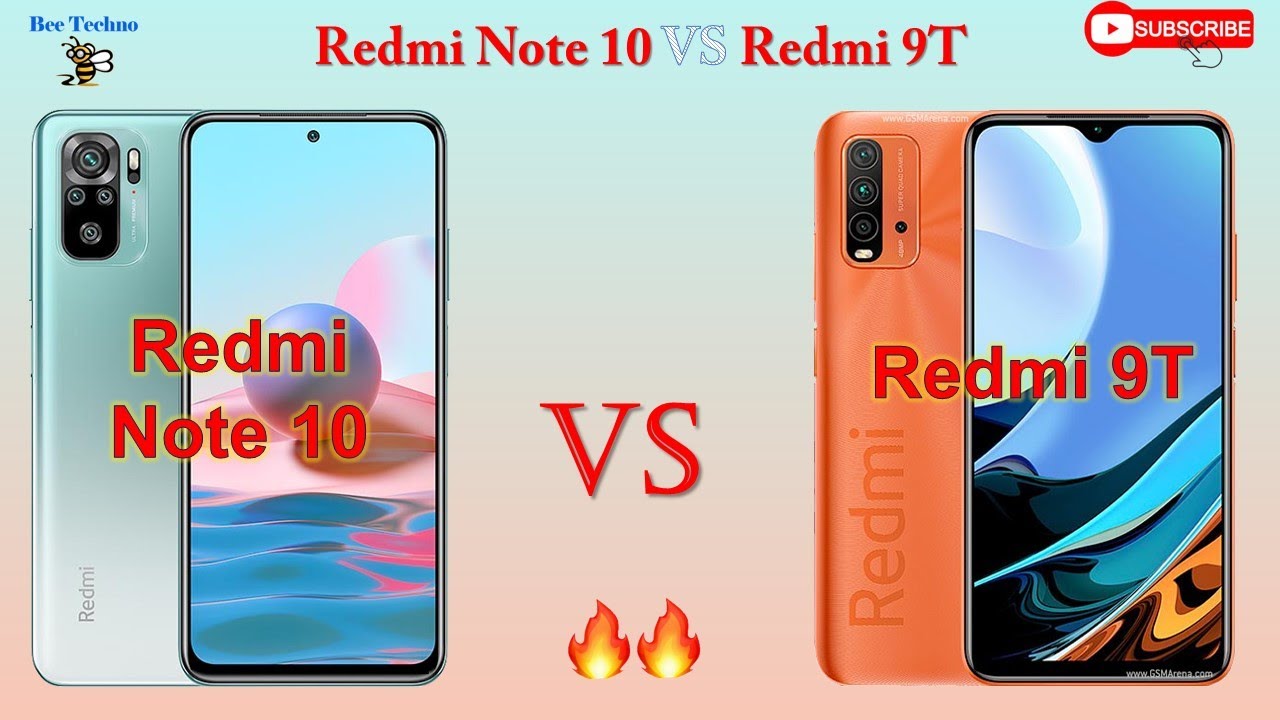 Note 10 redmi vs 9t redmi Compare Xiaomi