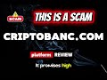 criptobanc.com Review | Is CriptoBanc Legit or Scam? Crypto Banking Platform Warning