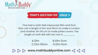 Math Practice Problem Grade 5 Question 211