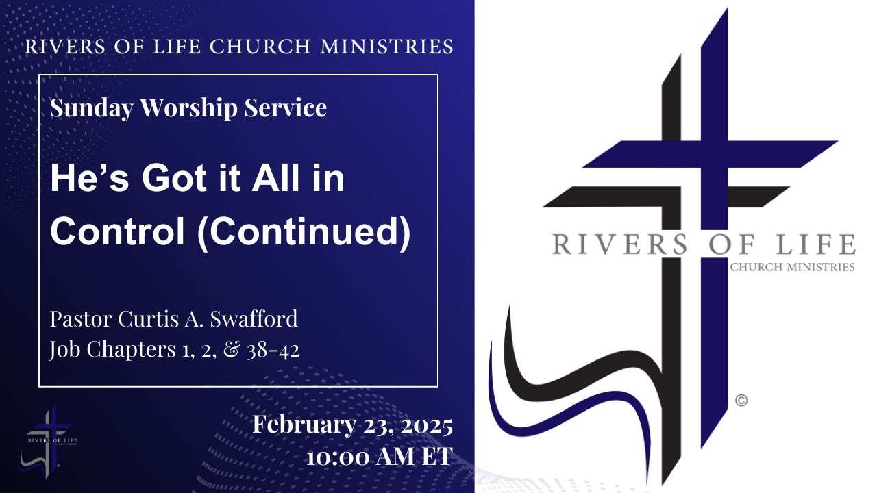 He's Got it All in Control (Continued) - Sunday Worship Service - YouTube